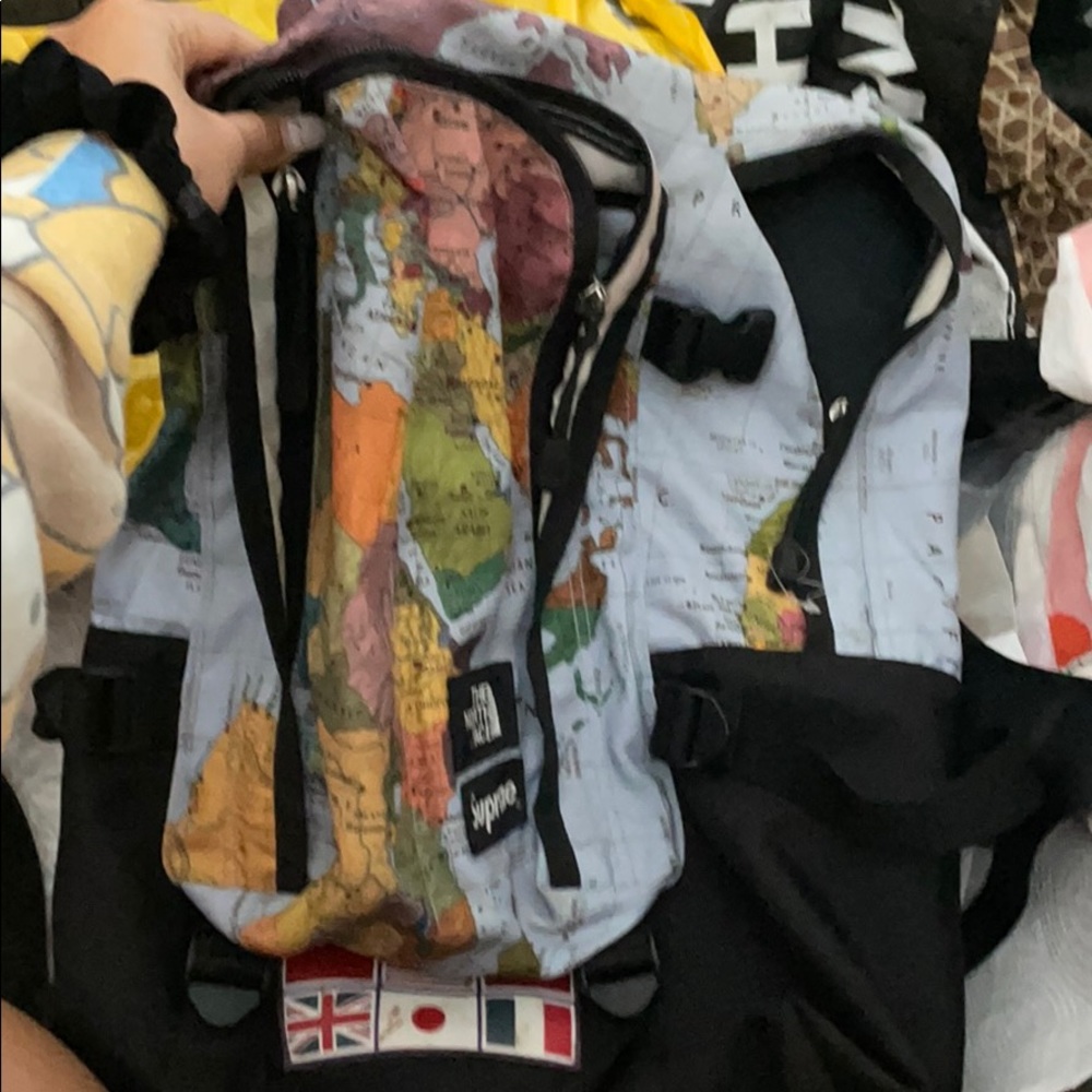 Supreme north face backpack authentic